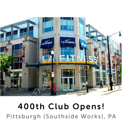 Year 2012, 400th Club opens. Pittsburgh (Southside Works) Pennsylvania