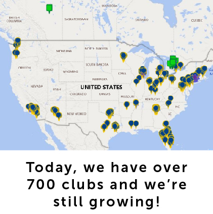 LA Fitness locations in the USA